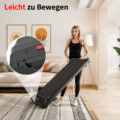 YODOLLA Walking Pad mit 8 % Steigung – Untertisch-Laufband für das Home-Office