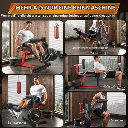 YODOLLA Beinstrecker und Curl-Gerät, Beinbeuger mit Beincurler